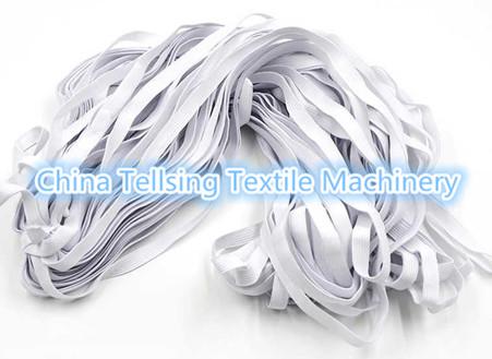 good quality tellsing brand crochet elastic tape machine for cowboy,shoe,leather