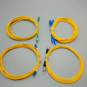 Wholesale Singlemode 3m Simplex Fiber Optic Patch Cord multiple color from china suppliers