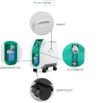 Healthy Care 93% 3 Liter Oxygen Concentrator Economical Convenient