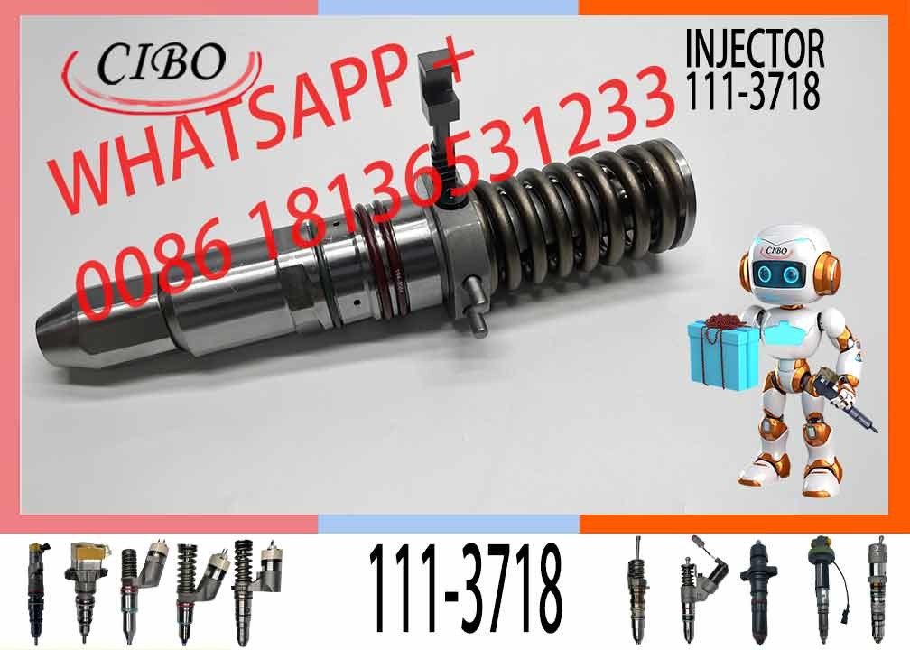 3508 3512 3516 Engine Excavator Common Rail Fuel Injector 111-3718 1113718 0R-8338 0R8338 For 111-3718