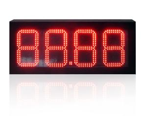 Wholesale Auto-dimming 12 inch Led Gas Station Signs With RF Remote Control for petrol station from china suppliers