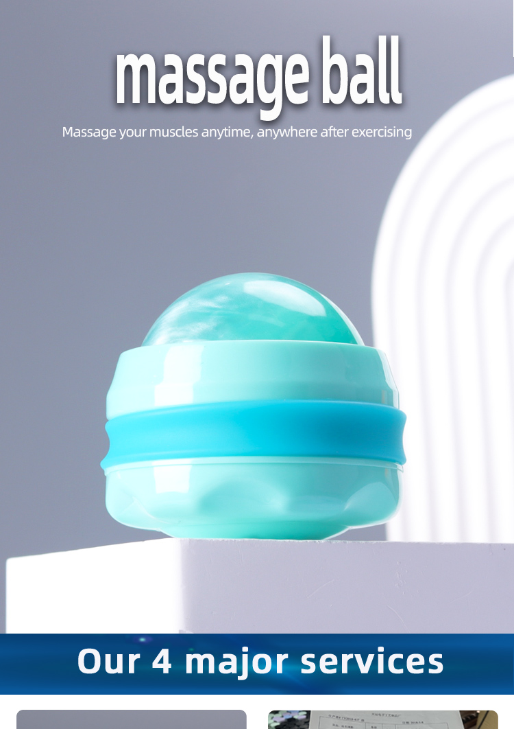 Muscle Massage Roller Ball D54mm Customized For Pain Relief