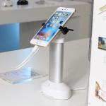 COMER gripper stand Theftproof alarm universal cell phone table display counter