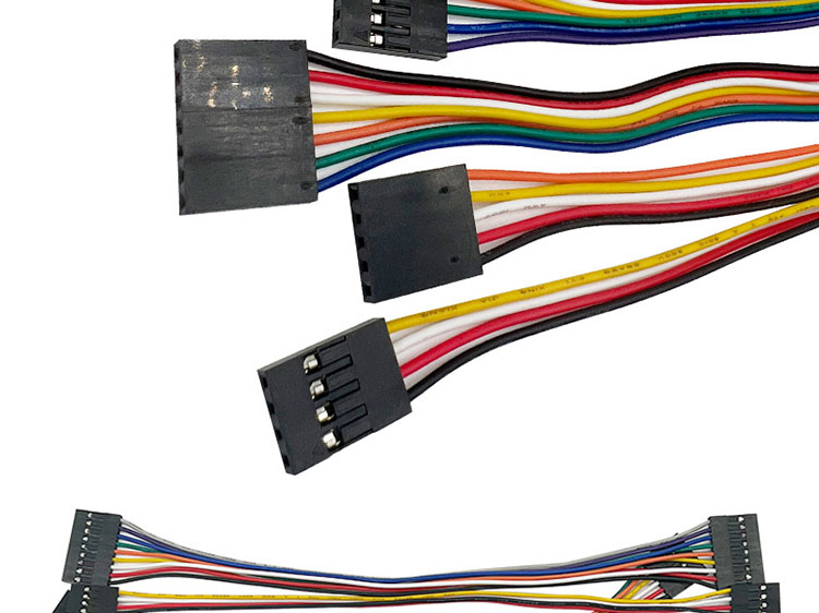 2p 3p 4p 5p 6p 7p 8p 9p 10p Female to Female 2.54mm Dupont Connector Ribbon Jumper Wire