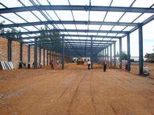 Wholesale Metal Frame Structure Warehouse / Prefabricated Warehouse Buildings In Steel from china suppliers