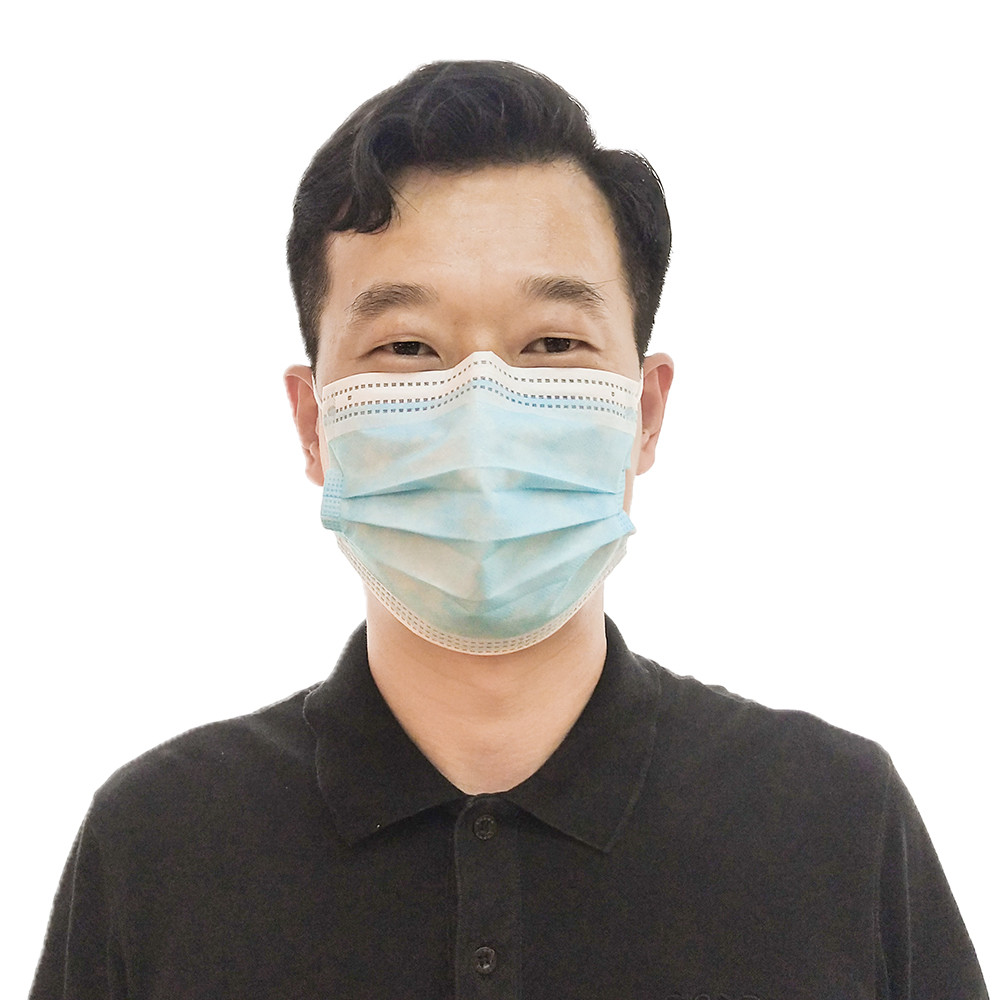 Surgical Disposable Earloop Medical Masks / 3Ply Disposable Face Mask Non Woven
