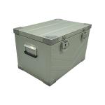 G.W 8.5kg Geometric Pattern Aluminum Alloy Car Camping Kitchen Box Storage