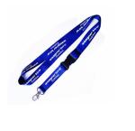 Personalized Breakaway Flat Polyester Lanyard Plastic Woven Pantone Color