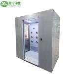 YANING Cleanroom Air Shower Room Automatic Sliding Door Electronic Interlock
