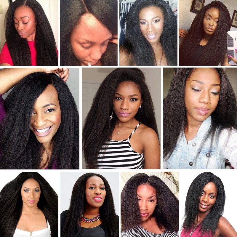 Yaki Straight Indian Natural Looking Hair Weft 10-30Inch Cheap Extensions Hair