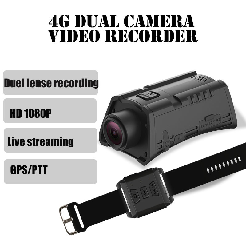 2.4GHZ GPS Military Helmet Camera Live Streaming 3600mAh For Troops