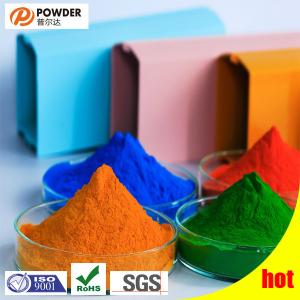 Wholesale Electrostatic Polyester Powder Coating , Transparent Powder Coat Smooth Surface from china suppliers