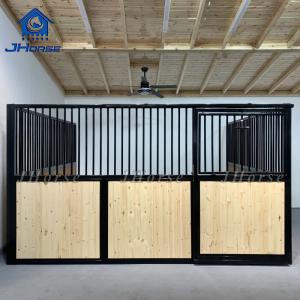 Wholesale Indoor Portable Wood Pine Horse Stable Sliding Door Horse Stall Panels from china suppliers