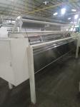 Horizontal Fabric Roll Cutting Machine , Industrial Fabric Die Cutter For