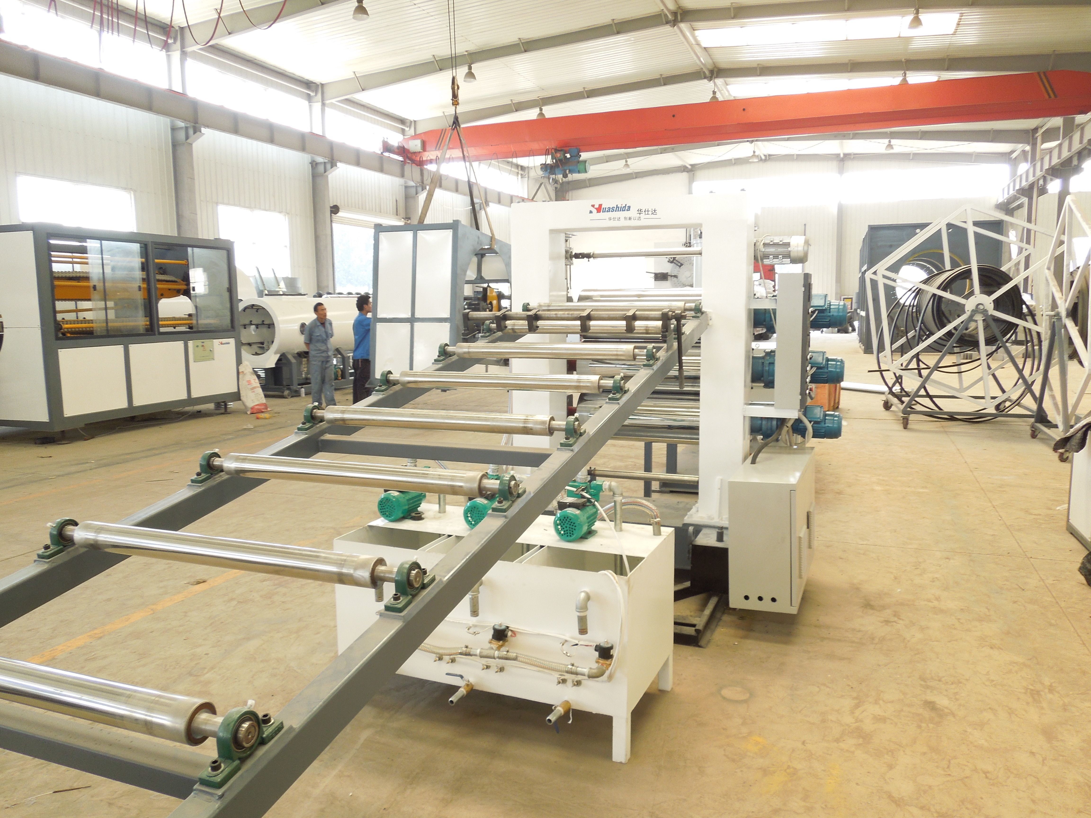 Polyethylene Sheet Extrusion Production Line PE Plastic Sheet Manufacturing Machine