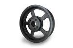 Sheave V Groove Pulley Wheel Cast Iron Customized European Standard