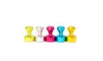 Lightweight Smart Board Accessories , Magnetic Aliuminium Push Pins
