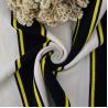Buy cheap Plain Yarn Dyed Cotton Fabric , Striped Double Knit Fabric For Long Sleeved from wholesalers