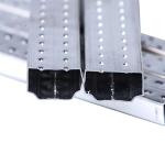 China Supplier Sell Milled Aluminum Spacer With Butyl Glue Tape Double Glazed