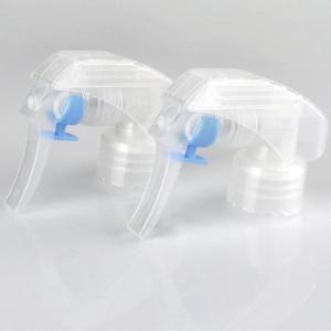Wholesale Transparent 24MM Chemical Resistant Plastic Trigger Sprayer For Plastic Bottle from china suppliers