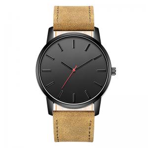 Wholesale Japanese Movement Custom Design Watches 316L Men Leather Quartz Watch from china suppliers