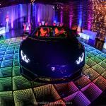 50*50cm Toughened Glass Deep Tunnel 3D Mirror Infinite Starlit Twinkle Dance
