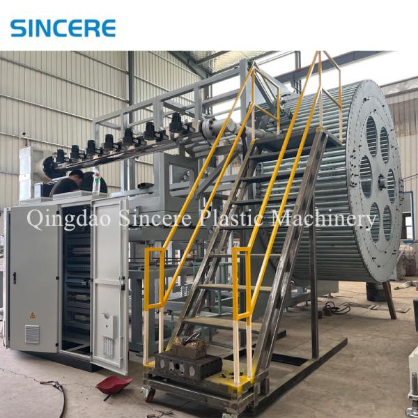 Plastic Spiral Winding Pipe Extrusion Line PPR Pipe Manufacturing Machine 100
