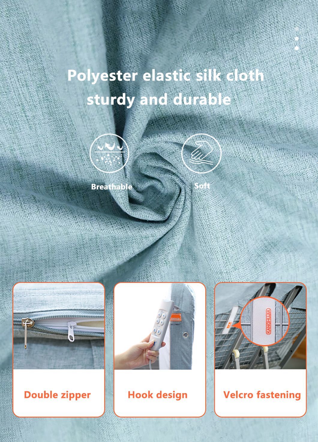 Portable Folding Functions Upgraded Electric Homecare Nursing Bed Mattress