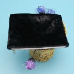Recycled Lipsticks Packing Velvet Cosmetic Zipper Bag