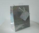 fashion xmas paper paper gift bag with customised size nice design and mini tag