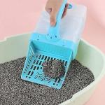Green Sustainable Cat Litter Box Shovel ABS Easy Cat Litter Shovel