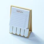 Off Set Paper Personalised Desk Calendar Small 52 Sheets Glue Binding With 5