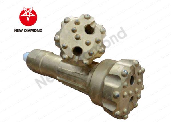 High Air Pressure Carbide Rock Drill Bits 6'' Spherical / Parabolic Shape Anti