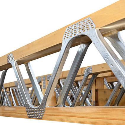 ISO Certified Customized Length Metal Web Joists Truss for Timber Structure
