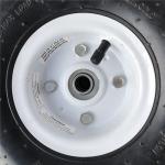 350 4 White Rim Sack Barrow Wheel 10 Inch Rubber Wheelbarrow Wheels For Trolleys