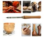 100% Tungsten Carbide Woodturning Tool Kit With Carbide Inserts