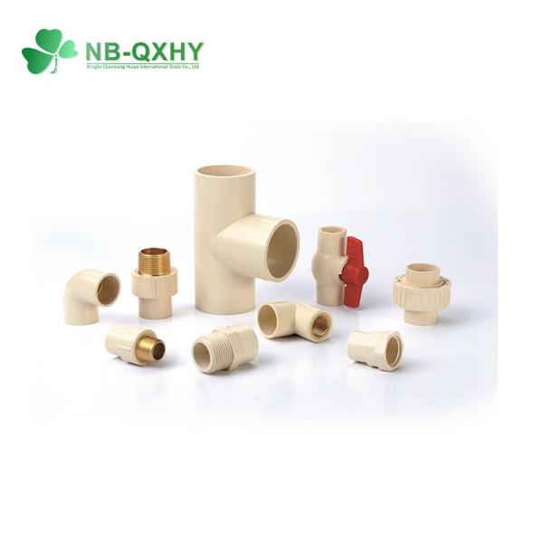 High Pressure Standard Tee CPVC PVC Plastic ASTM 2846 Pipe Fitting for Water