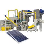 PLC Controlled Solar Panel Recycling Equipment for Environmentally-Friendly
