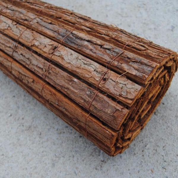 Eco-friendly Outdoor Bark Fence Bark Screening Garden Fence Screening Movable