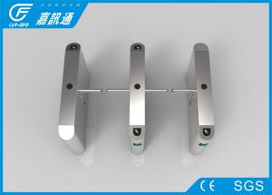 Wholesale Access Control System One Way Gate , Rfid Card Single Waist Height Turnstil from china suppliers