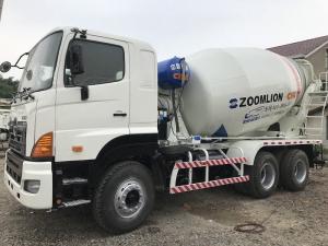 Wholesale 10m3 Used Concrete Mixer Truck , Ready Mix Concrete Vehicle With HINO 700 Chassis from china suppliers