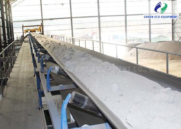 General Fixed Long Distance Belt Conveyor , Horizontal Belt Conveyor Wear