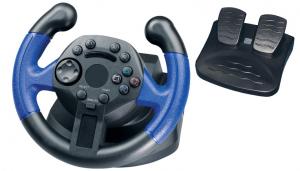 Wholesale Mini Wired USB Video Game Steering Wheel for Direct-X / X-input from china suppliers