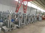 High Efficiency Olive Oil Press Machine / Cold Press Oil Extraction Machine