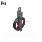 High Speed Turning Block Single Steel Sheave Conductor Fiber Optic Stringing