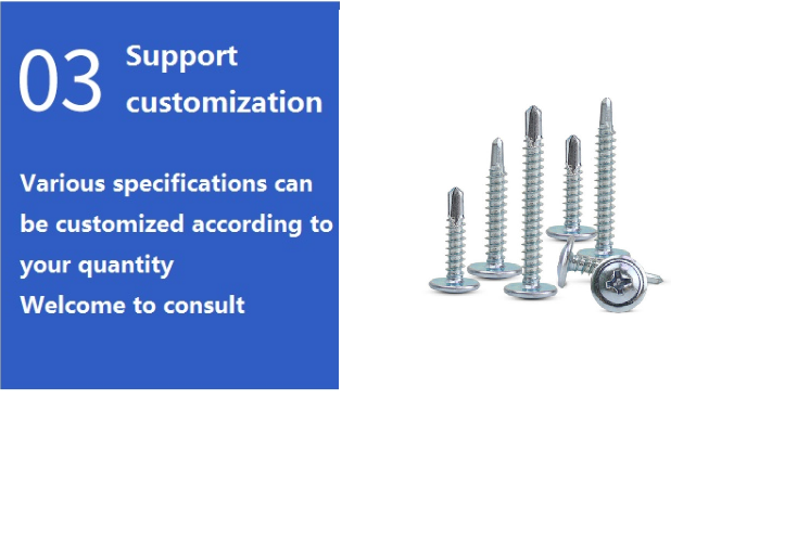 Carbon/Stainless Steel Truss Head Self-Drilling Screw from Factories with DIN Standard