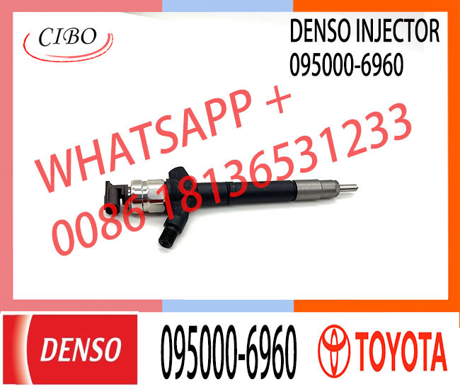 injector nozzle 23670-0R030 23670-09240 injector for Toyota 1AD-FTV common rail injector 095000-6410 095000-6960