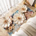 Fresh Small Flower Bedroom Floor Carpets Imitation Cashmere With Special Style