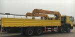 Howo 8x4 Cargo Truck Mounted Crane 12ton To 20 Ton High Performance