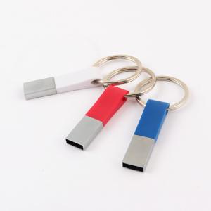 Wholesale High Speed 32G 64GB 128GB Plastic USB Flash Drive With Ring For Car Key Backpack from china suppliers